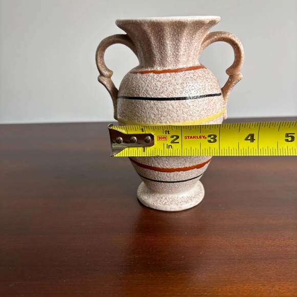 Vintage West German Ceramic 1960s Vase Scheurich 233-14 Mid Century Design 5.75" - Picture 8 of 9